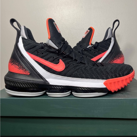 lebron hot lava black